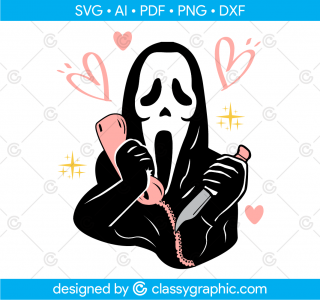 Ghostface Calling Svg, Ghostface Calling Halloween Funny, No You Hang Up First Svg, Scream You Hang Up Svg, Funny Ghost Halloween Svg, Png