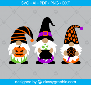 Halloween Gnomes Svg, Halloween Sublimation, Happy Halloween svg, Witch gnome svg, Gnomes svg design, Halloween svg design, Halloween Gnomes
