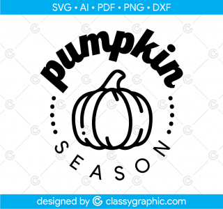 Pumpkin Season Svg, Fall Svg, Digital Download For Sublimation - Pumpkin Season, Halloween Svg, Halloween Quotes Shirt Gift Svg, Png, Dfx