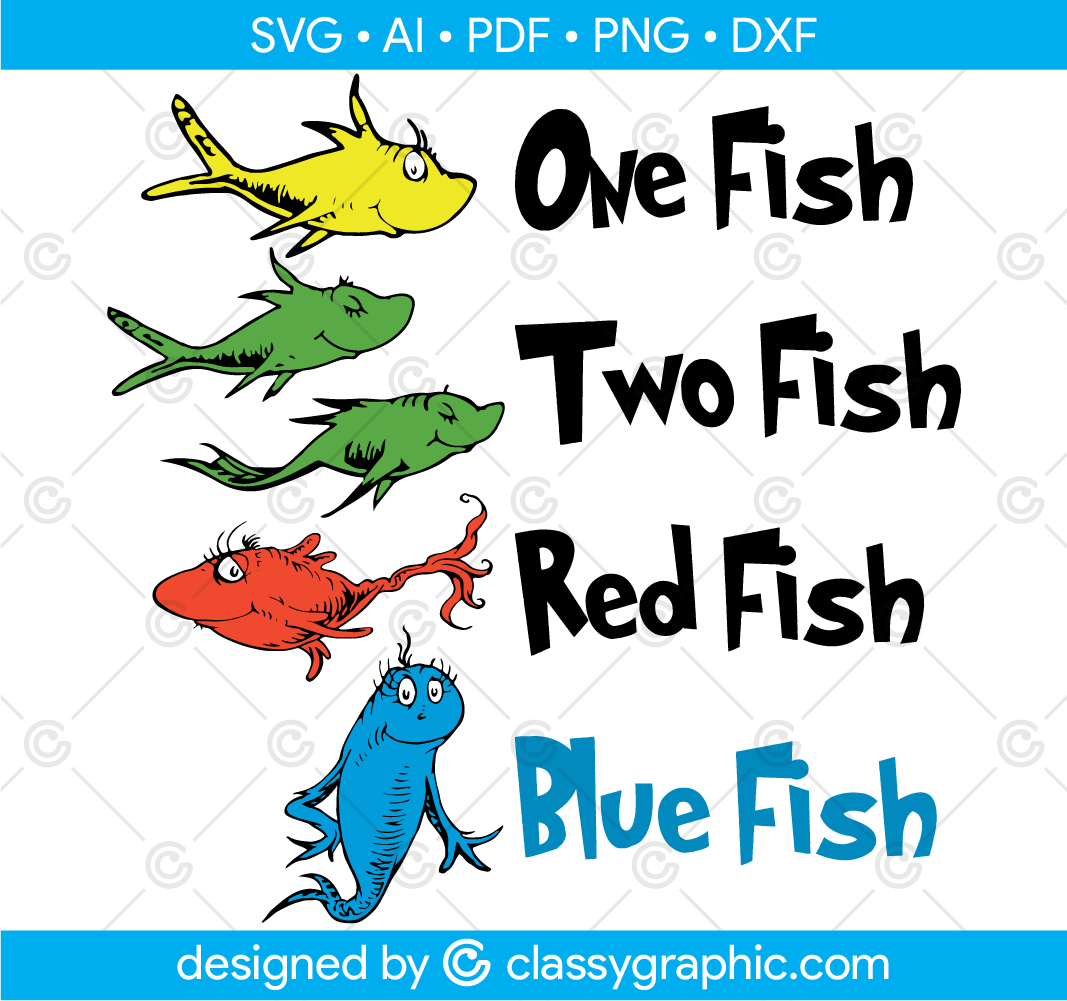 one-fish-two-fish-red-fish-blue-fish-svg-dr-seuss-silhouette-dr-cat
