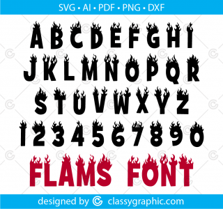 Flame Font Svg, Fire Font Svg font for cricut, Thrasher Font Svg, Skateboard Font, Cricut Silhouette Font, Svg, Png, Dxf, fonts for cricut