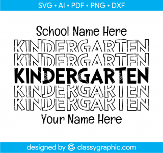 Kindergarten Echo Svg