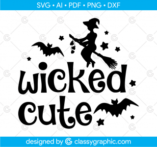 Wicked Cute Svg